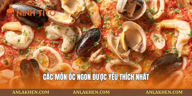 Các món ốc ngon được yêu thích nhất