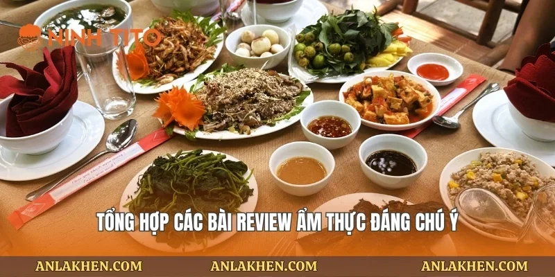 Tổng hợp các bài review ẩm thực đáng chú ý
